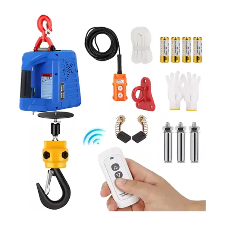 portable electric hoist