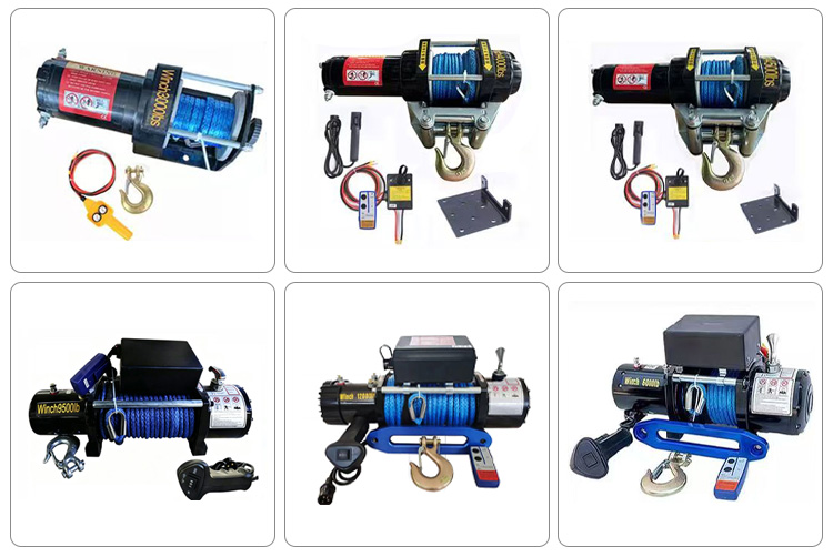 Dyneema Rope Electric Winch